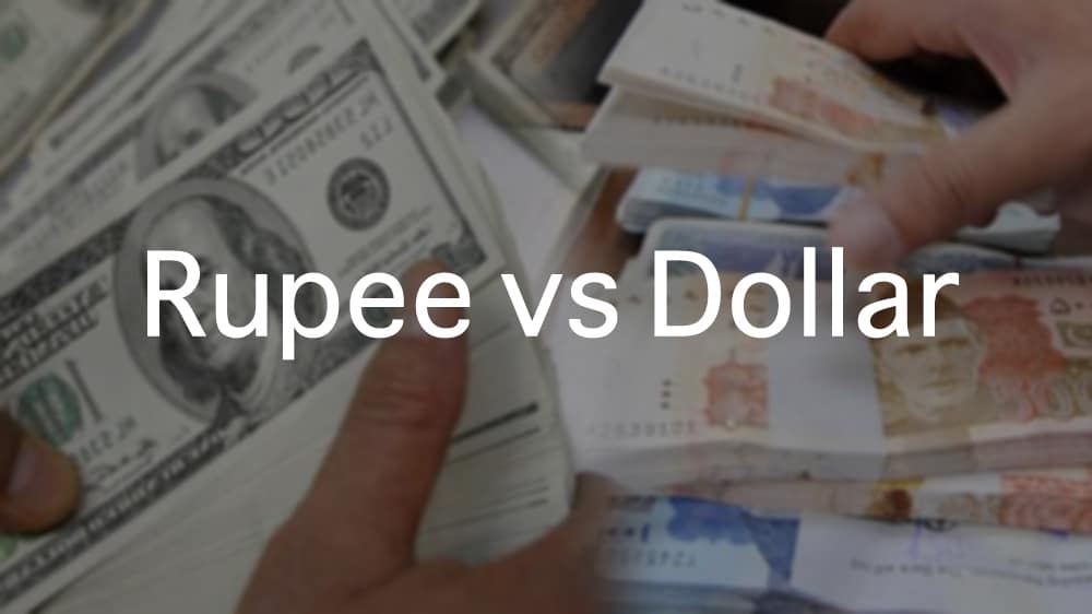 Rupee loses value