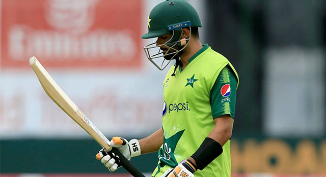 Fractured thumb forces Babar out of NZ T20 series